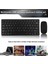 Lenovo Tab P11 ZABF0398TR 11.5" Uyumlu Kablosuz Wireless Pilli Klavye Mouse Seti - Siyah 5