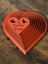 3D Baskı "ı Love You" Kalp Figürü 3