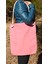 Mavi Çiçek Desen Bez Çanta & Portföy Clutch El Çantası, Etnik Omuz Çanta, Makine Dokuma Kumaş Çanta 4