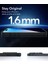 iPhone 16 Kılıf Halolock Magsafe Classic Hybrid Silikon - Buzlu Siyah 2