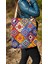 Kilim Desen Bez Çanta & Portföy Clutch El Çantası, Etnik Omuz Çanta, Makine Dokuma Kalın Kumaş Çanta 3