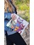 Mutlu Kedi Bez Çanta ve Portföy Clutch El Çantası, Kedili Omuz Çanta, Kedisi Olanlar Için Hediye Set 2