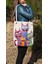 Mutlu Kedi Bez Çanta ve Portföy Clutch El Çantası, Kedili Omuz Çanta, Kedisi Olanlar Için Hediye Set 3