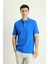 Polo Yaka Regular Fit Nakışlı Pamuk Tişört 1