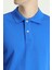 Polo Yaka Regular Fit Nakışlı Pamuk Tişört 5