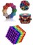 Renkli Manyetik neodyum Mıknatıs Toplar 216 Adet 5 mm Neocube Neo Cube Küp Neodymium 3
