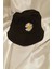 Şapka Bucket Şapka Balıkçı Kova Şapka Unisex Yuvarlak Şapka Papatya Işlemeli 4