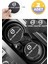 Volvo V90 Cross Country Karbon Bardak Altlığı Volvo V90 Cross Country Yazılı Spor ve Şık 2 Adet 7 cm Tasarım 1