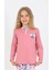 Kız Çocuk You Me Baskılı Uzun Kollu %100 Pamuklu Düğme Detaylı Pijama Takımı 10/15 Yaş 1