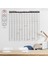 Statik Kağıt Yıllık Takvim Planlayıcı 100 cm x 100 cm 10 1