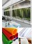 150X760 cm Fermuarlı Şeffaf Balkon Brandası 2