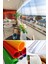 360X980 cm Fermuarlı Şeffaf Balkon Brandası 1