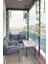 130X600 cm Fermuarlı Şeffaf Balkon Brandası 4