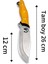 Kamp Outdoor Bıçak Hediye Deri Kılıflı 26 cm Paslanmaz Çelik 3
