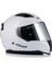 Rapıd 2 Beyaz Kapalı Motosiklet Kaskı Gri Camlı 2
