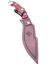 Kamp Outdoor Kukri Bıçak 35 cm Hediye Işlemeli Deri Kılıf Paslanmaz Çelik 2