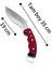 Kamp Outdoor Kukri Bıçak 35 cm Hediye Işlemeli Deri Kılıf Paslanmaz Çelik 3