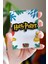 Harry Potter Text Yazı Pin - Rozet - Ahşap - Broş - Yaka Çanta Aksesuar 1
