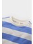 Kız Bebek Bisiklet Yaka Çizgili Sweatshirt E2950A525SP 2