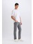 Sergio Regular Fit Normal Kalıp Normal Bel Boru Paça Jean Pantolon D9837AX25SP 2