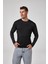 Sıfır Yaka Uzun Kol Erkek T-Shirt 1620 1
