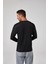 Sıfır Yaka Uzun Kol Erkek T-Shirt 1620 2