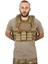 Tan Renk Hücum Yeleği Cordura Kumaş 4 Kilit (Hızlı Serbest Bırakma Sistemli) 1