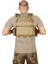 Tan Renk Hücum Yeleği Cordura Kumaş 4 Kilit (Hızlı Serbest Bırakma Sistemli) 3