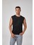 Kolsuz Yuvarlak Yaka Erkek T-Shirt Atlet 1605 1