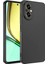 Realme 12 Lite Uyumlu Içi Kadife 3D Kamera Korumalı Darbe Emici Elden Kaymaz Silikon Kılıf 1