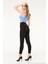 Yüksek Bel, Slim Fit, Toparlayıcı Kadın Tayt (Likralı) 2