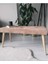 Ahşap Ayaklı Handmade Geniş Oturum kahverengi Welsoft Kumaş Pofidik Puf Bench ,ayak Ucu Uzatmalık,berjer 1