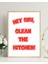 Mutfak Dekorasyonu Çerçeveli Poster - Modern, Şık ve Pinterest Ilhamlı Dekoratif Tablo Tasarımları 1
