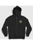 Unisex Siyah Hearthstone Warcraft Oyun Logo Fermuarlı Kapüşonlu Sweatshirt 1