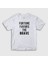 Çocuk Beyaz Fortune Favors The Brave T-Shirt 1