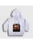 Unisex Çocuk Beyaz Merlin Dizi Kapüşonlu Sweatshirt 1