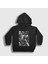 Unisex Çocuk Siyah Punch Jon Jones Mma Ufc Kapüşonlu Sweatshirt 1
