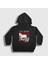 Unisex Çocuk Siyah Sink With Kalifornija Youth Brigade Kapüşonlu Sweatshirt 1