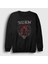 Unisex Siyah Gas Mask Skid Row Sweatshirt 1
