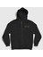 Unisex Siyah Logo Mother Mother Fermuarlı Kapüşonlu Sweatshirt 1