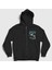 Unisex Siyah The Diamond Ufc Mma Dustin Poirier Fermuarlı Kapüşonlu Sweatshirt 1