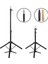 Kuaför Eğitim Mankeni Için Ayaklı Metal Tripod - Siyah + Taşıma Çantası 1