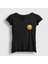 Kadın Siyah Gülmekten Gözünden Yaş Gelen Emoji Instagram T-Shirt 1