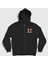 Unisex Siyah I Love Nmixx K Pop Fermuarlı Kapüşonlu Sweatshirt 1