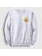 Unisex Beyaz Gülmekten Gözünden Yaş Gelen Emoji Instagram Sweatshirt 1