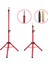 Kuaför Eğitim Mankeni Için Metal Tripod - Kırmızı + Taşıma Çantası 1