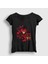 Kadın Siyah Alastor Hazbin Hotel T-Shirt 1