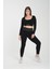 Asit Yıkama Desenli Kalçası Büzgülü Push Up Kalça Şekillendirici Tayt Fitness Yoga Yüksek Bel Tayt 5
