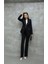 Blazer-Ceket-Pantolon-Alt Üst Takım Tek Düğmeli Cepli 5