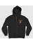 Unisex Siyah Skull Cavalera Conspiracy Fermuarlı Kapüşonlu Sweatshirt 1